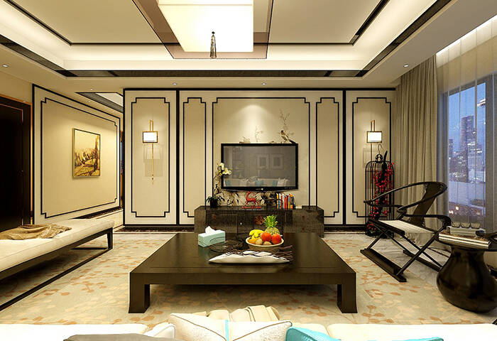 保利漫月山,新中式風(fēng)格