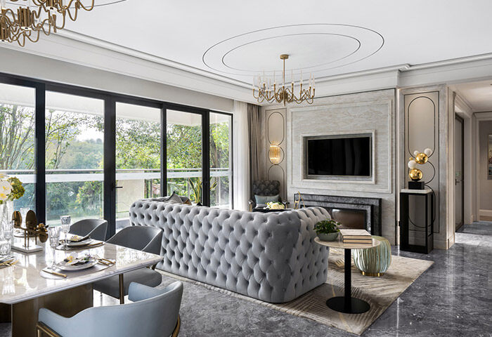 天一仁和&middot;瓏樾海,輕奢風格